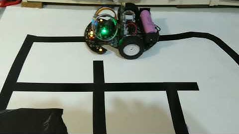 microbit 循跡自走車 - Line Tracing