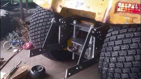 Cub Cadet 126 Pulling Tractor