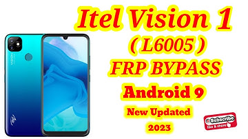 Itel Vision 1 Frp Bypass android 9 ||Itel L6005 Frp Bypass android 9||Just One Click|| 💯%Working