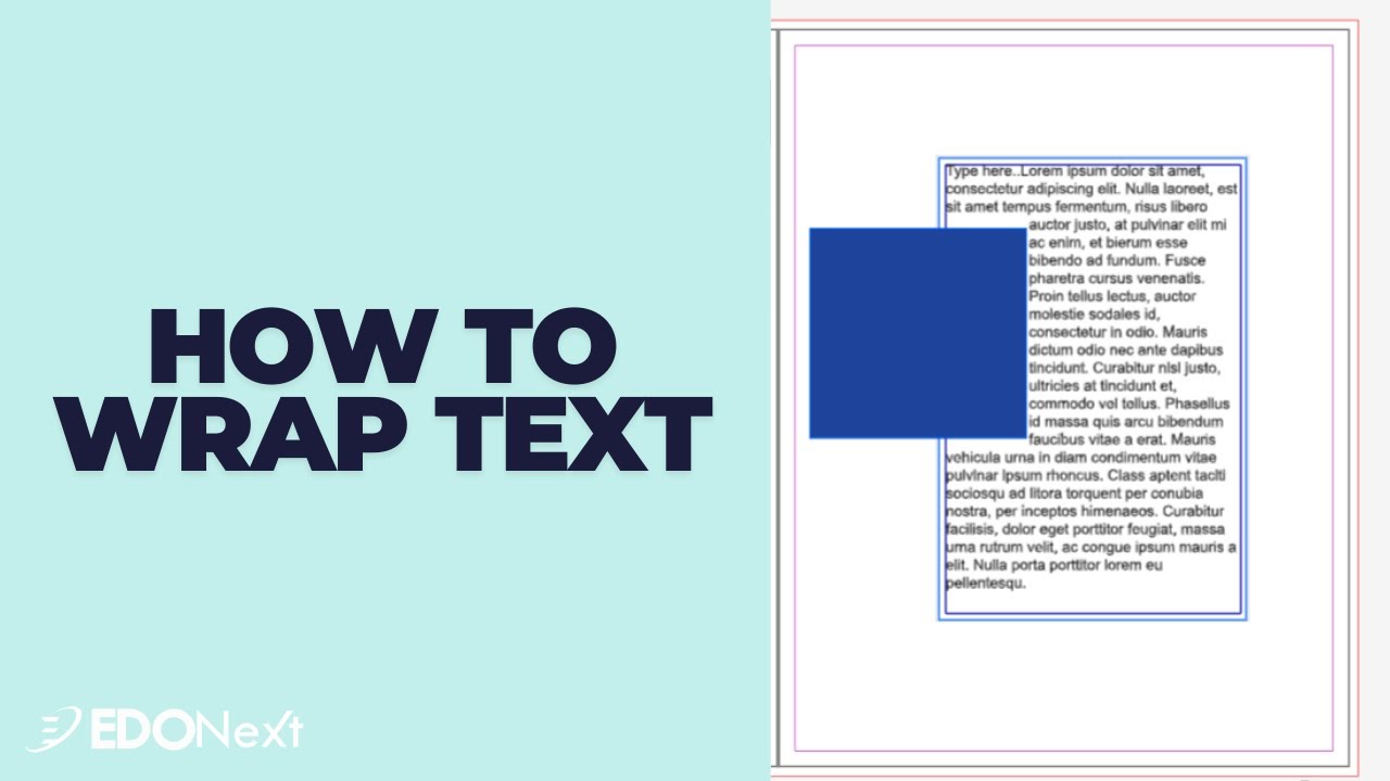 How to Wrap Text - YouTube