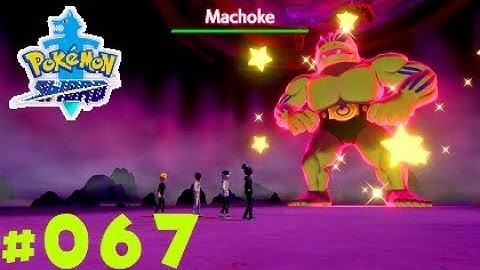 Pokemon Sword Shiny Dynamax Machoke Raid & Catch