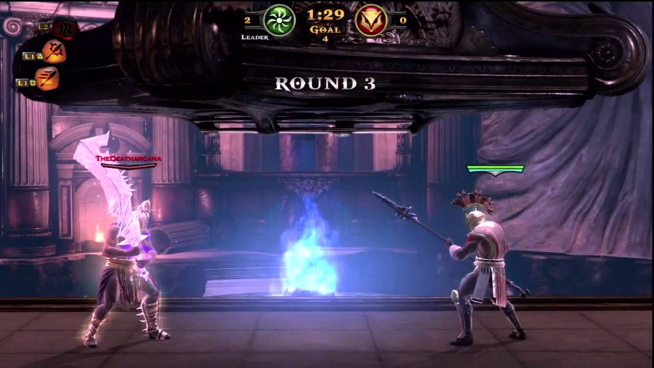 GOD OF WAR ASCENSION MULTIPLAYER champion + warriors armor + spear of