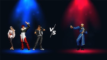 [KOF MUGEN FHD] Kyo Team VS Goenitz