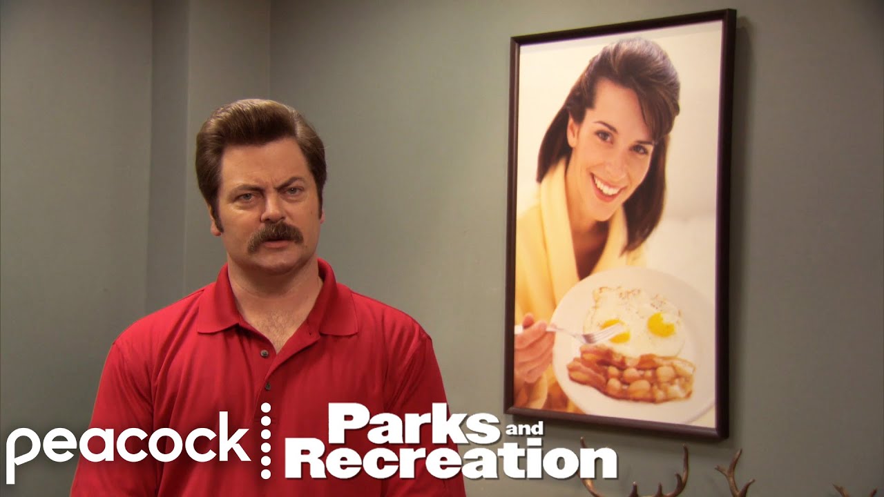 Rons Sex Shirt Parks And Recreation Youtube
