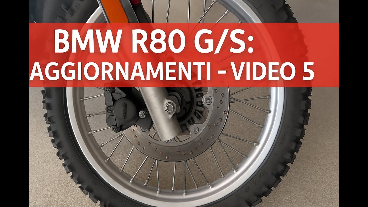 BMW R80 G/S: Aggiornamenti - Video 5