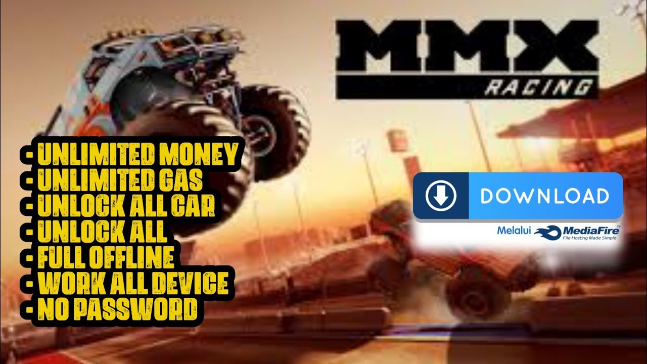 TERBARU! DOWNLOAD GAME MMX RACING APK + MOD (UNLIMITED MONEY)