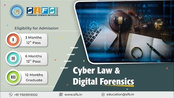 Cyber Law & Digital Forensics | Online Course Sherlock Institute of Forensic Science