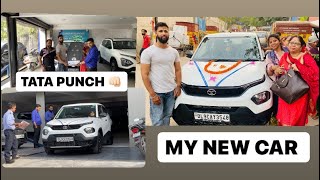 Tata Punch My New Car Tata Punch Base Model Nikansha Vlogs