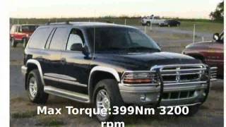 [irozona] 2001 Dodge Durango - Specs, Specification