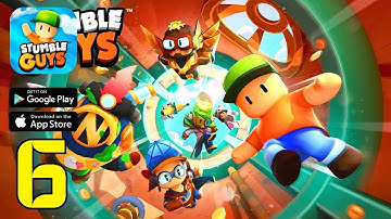 Stumble Guys - Gameplay Walkthrough Part 6 - Epic Wins & Funny Fails! (iOS, Android)