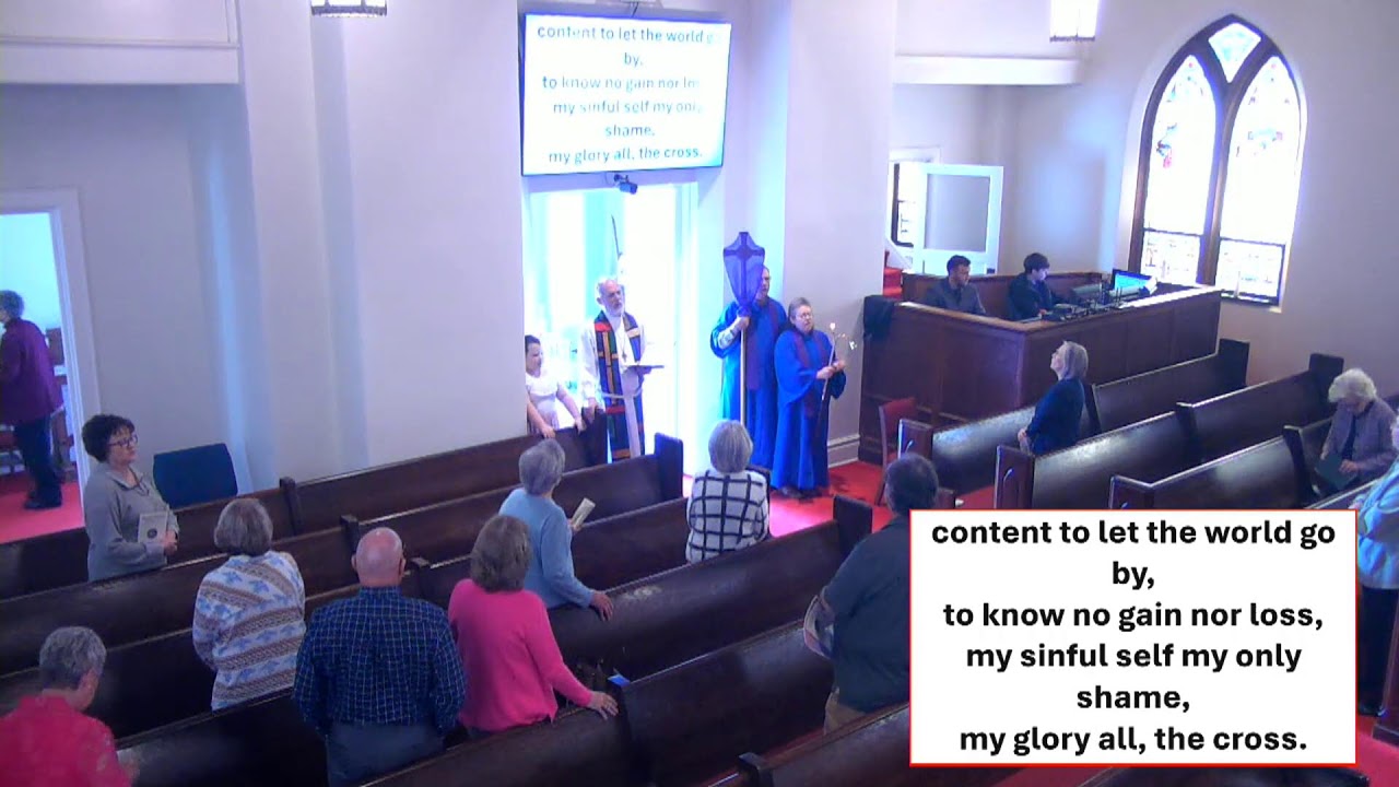 March 1, 2026 Worship  Service with Holy Communion 11:00 am