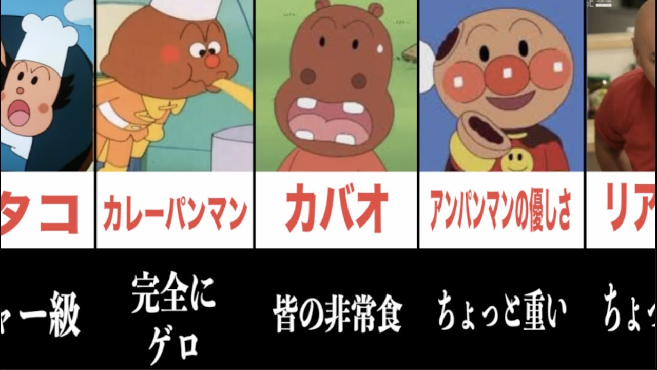 アンパンマンあるある超高速 ツッコミどころ満載 アニメ 漫画 国民的アニメ 衝撃 Youtube