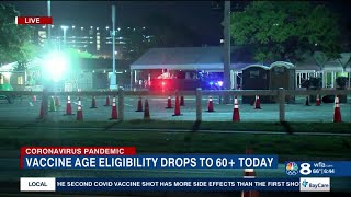 Florida seniors 60  eligible for COVID-19 vaccine today