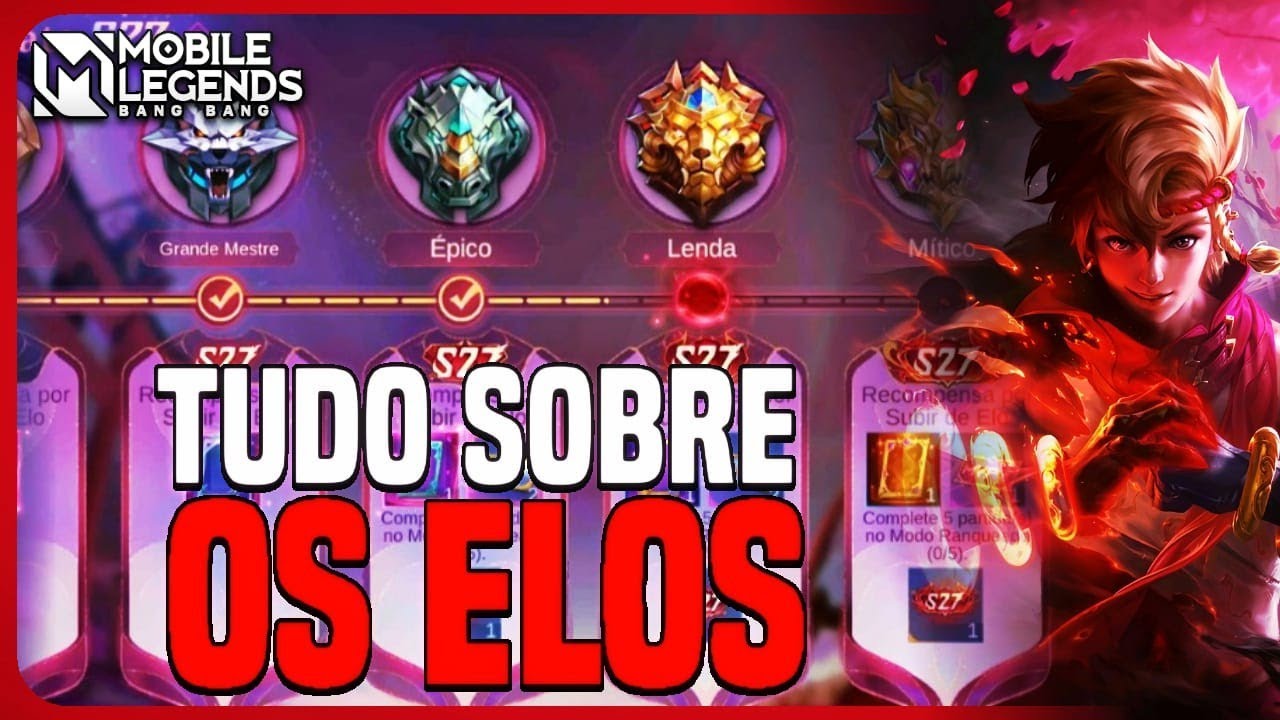 Aprenda tudo sobre todos os elos de Mobile Legends! - Liga dos Games