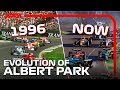 Evolution of racing in australia albert park circuit 19962024  formula 1