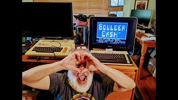 Boulder Dash - my Atari Love Affair on Valentines Day - Retro 8bit Computer Video Game - Retrogaming