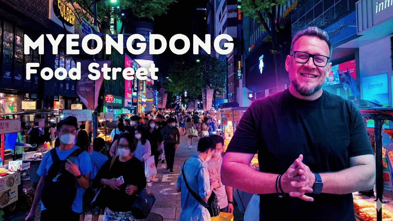 Улица еды в Мёндоне: скрытые сокровища уличной кухни Сеула.