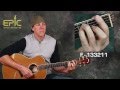 Learn John Cougar Mellencamp Pink Houses EZ acoustic guitar song lesson with chords strum patterns