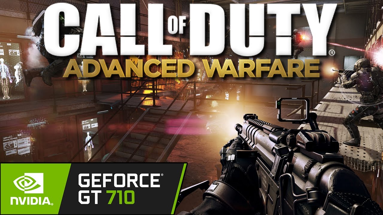 Call of Duty: Advanced Warfare - GT 710 1GB DDR3/ Core 2 Quad Q8400/ 4GB  Ram DDR2 