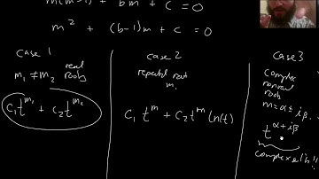 4B L17P2 Cauchy Euler DEs