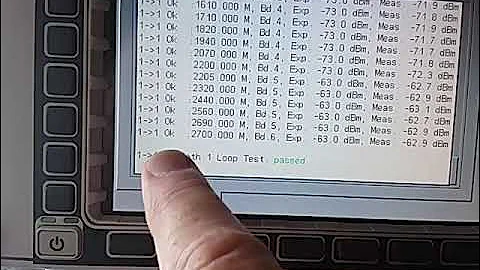 Rohde & Schwarz CMU200 or CRTU - Self Tests