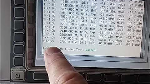 Rohde & Schwarz CMU200 or CRTU - Self Tests