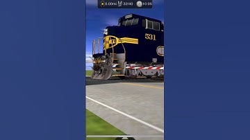 Santa Fe dash 8 leading intermodal trains