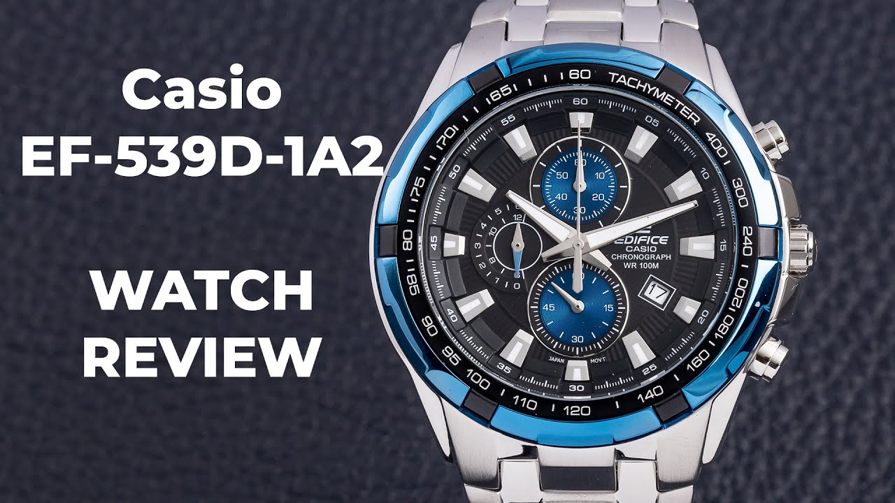 Casio Edifice Watch EF-539D-1A2 (Review) - YouTube