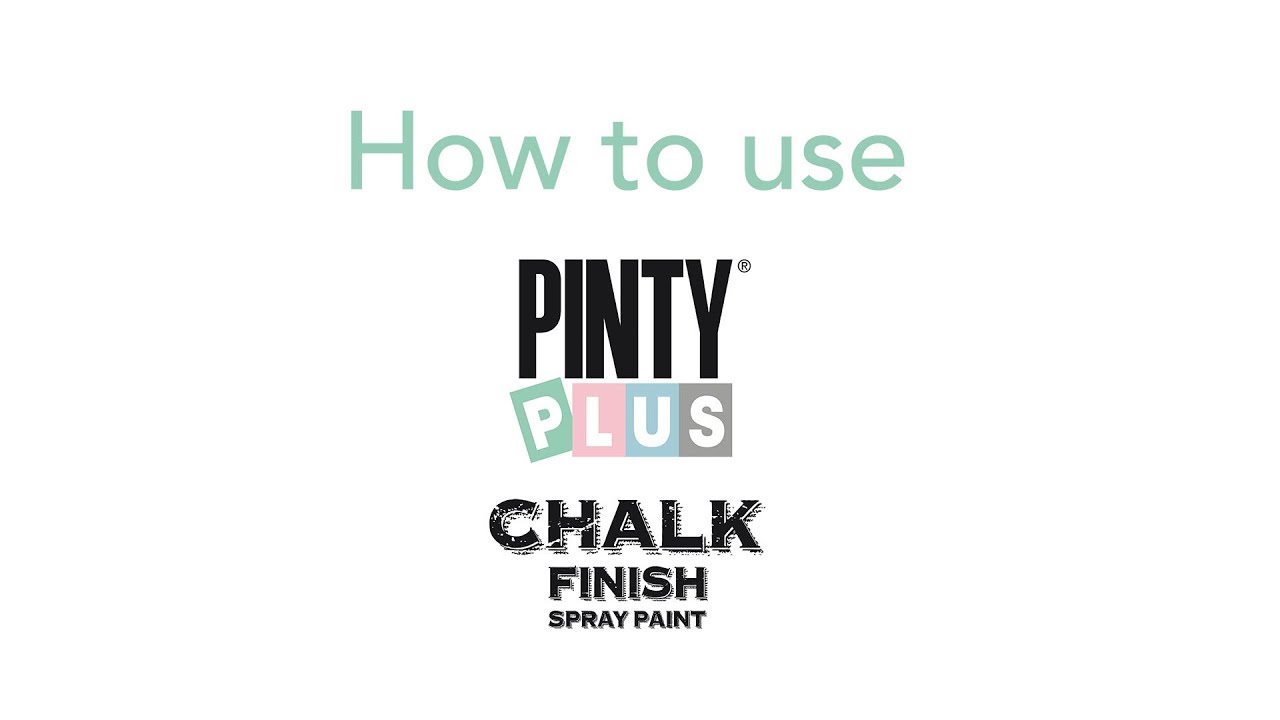 Pintyplus Chalk Finish Spray Paint