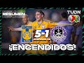 Resumen y goles  tigres 51 mazatln  cl2024  liga mx j12  tudn