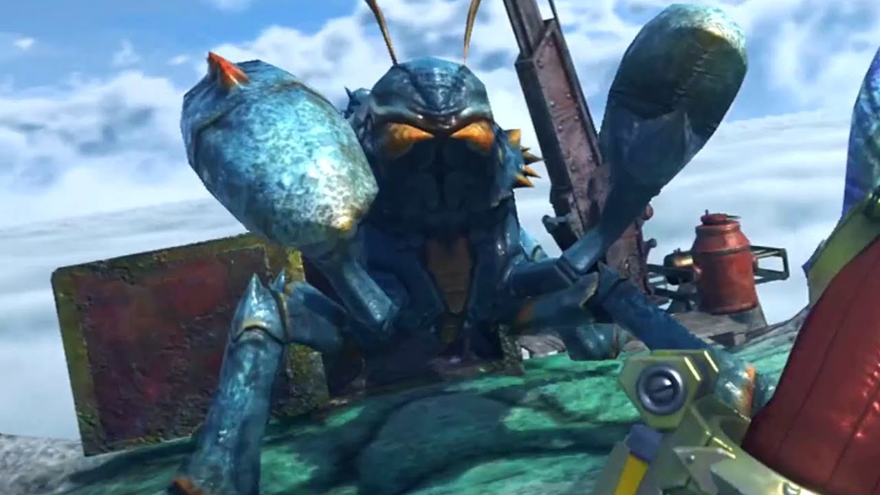 Xenoblade Chronicles 2 - Boss - King Crustip - YouTube