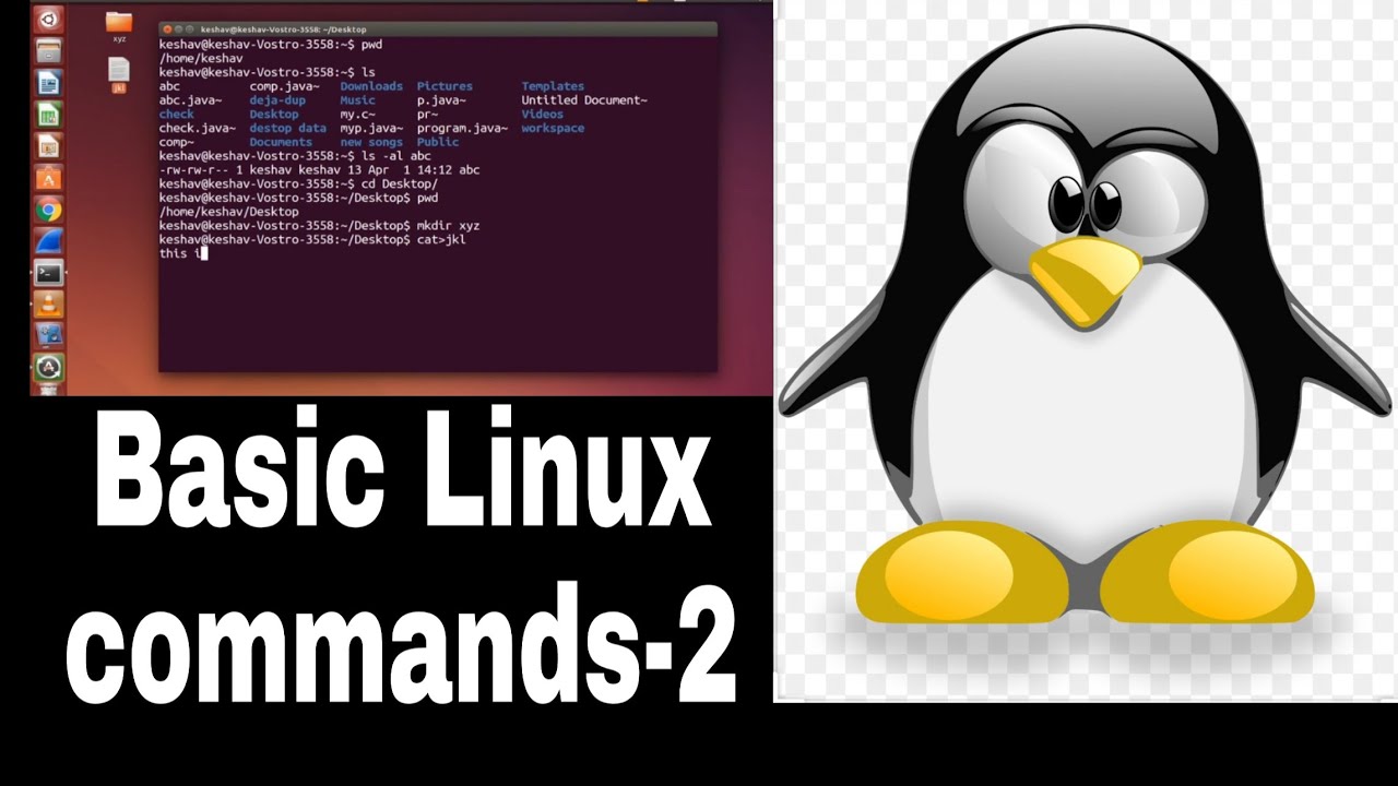 Basic linux commands in hindi for beginners-2| linux commands tutorial ...