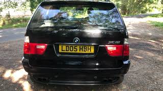 BMW E53 X5 4.4 V8 Back Box Delete Pure sound + Acceleration