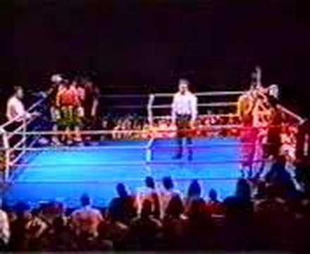 December 1992, Australian kickboxer Stan "The Man" Longinidis faced off at the Melbourne Sports and Entertainment Centre against US world champion Dennis Ale...