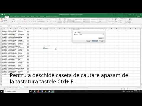 Video: Cum cauti o valoare in Excel?