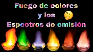 ¿FUEGO DE COLORES? || ESPECTROS DE EMISIÓN || EXPERIMENTO DE QUÍMICA