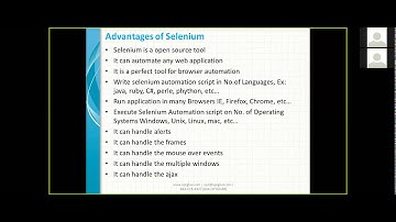 Selenium Automation Testing Online Training: Free Selenium Automation Testing Training Demo