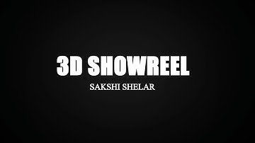 3D Showreel 2025 - Sakshi Shelar (Maya, ZBrush, Substance Painter)