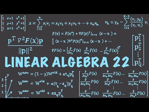Linear Algebra 22