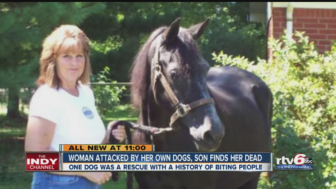 Woman attacked by her own dogs, son finds her dead - YouTube