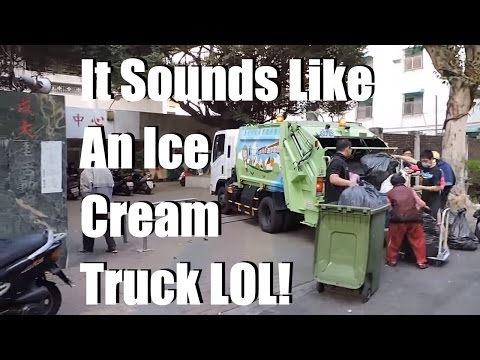 Taiwan Garbage Truck Sounds Like An Ice Cream Truck