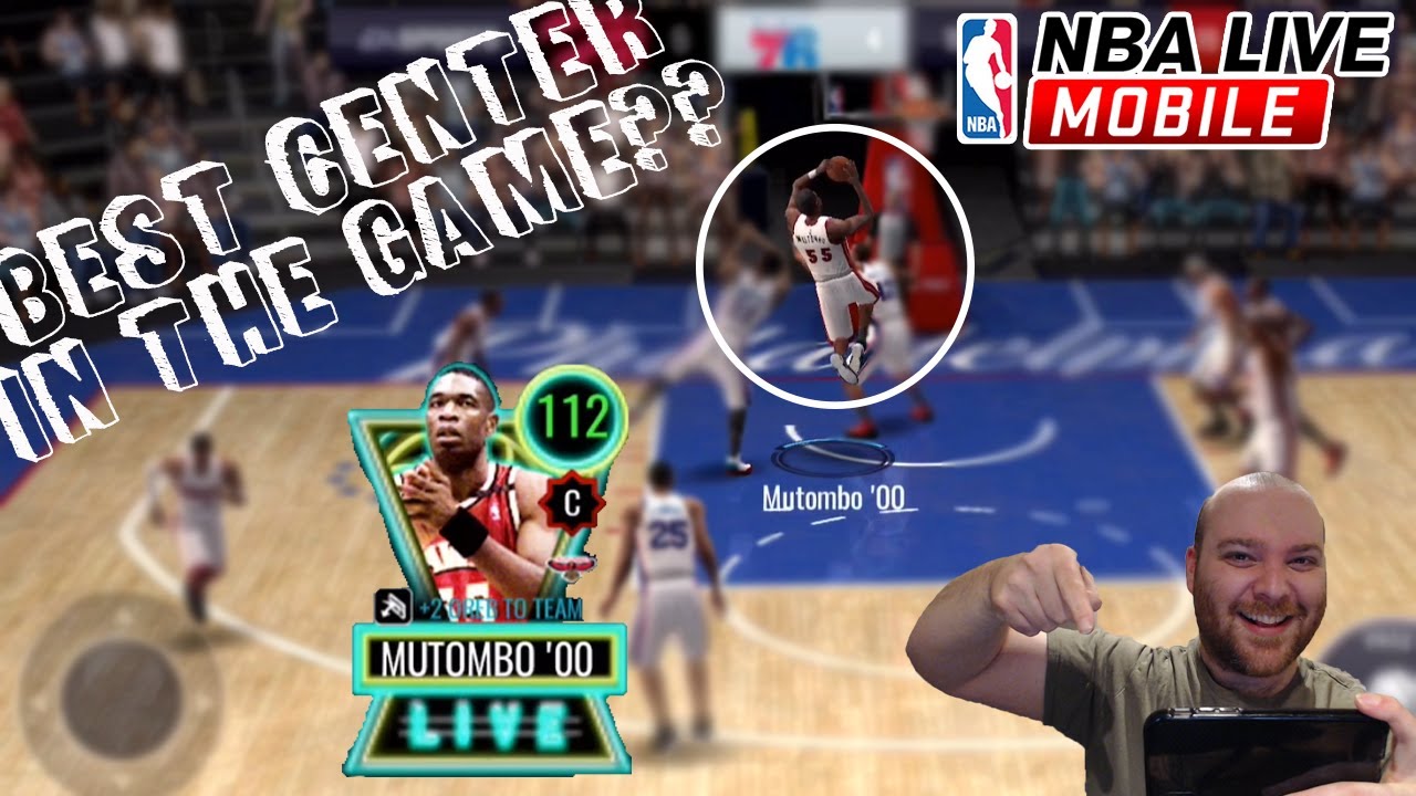 BEST CENTER IN NBA LIVE MOBILE 20 S4 GAMEPLAY??