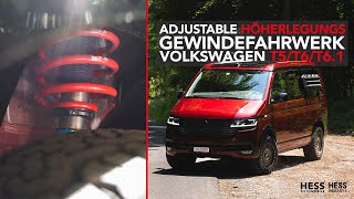 VW T5/T6/T6.1 Höherlegung mit Gewindefahrwerk