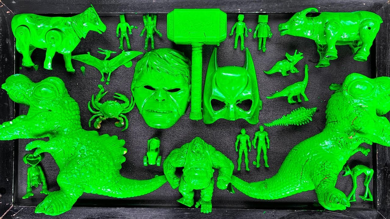 Dinosaurus Jurassic World Dominion: T-rex, Brachiosaurus, Catnap, King Kong, Godzilla, Skibidi