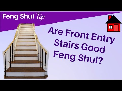 Feng Shui Friday 🏡 Stairs at Front Entry