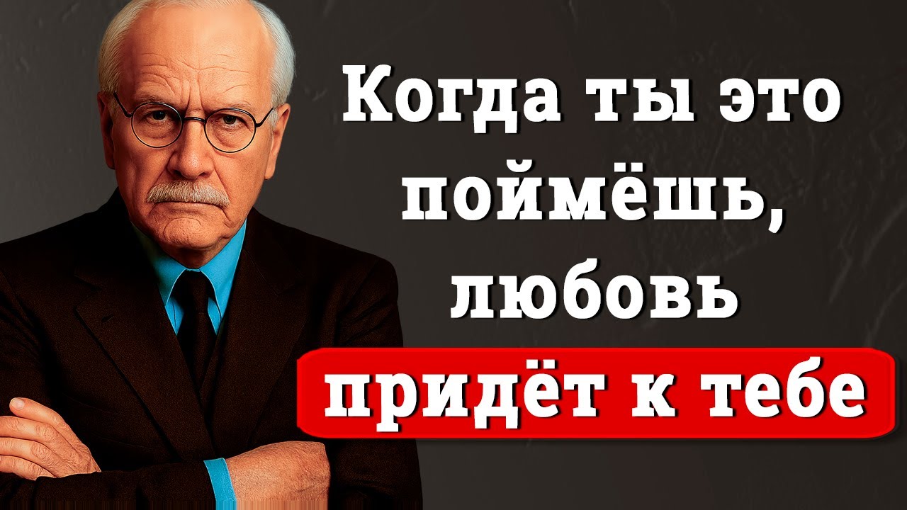 Никто не полюбит тебя, пока ты этого не поймёшь – Карл Юнг