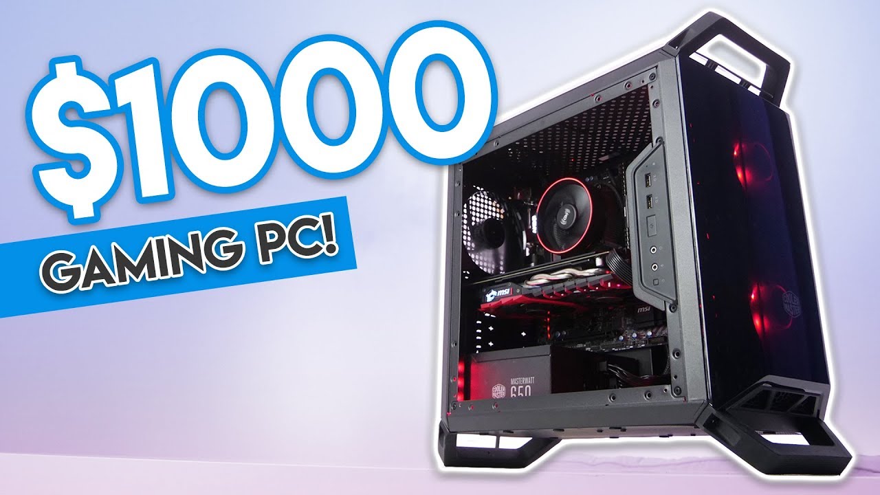 INSANE $1000 PC BUILD 2018! [1440p Gaming - YouTube