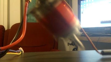Arduino code + Brushless motor + Speed controller (ESC)