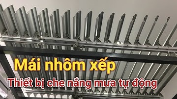 Thiết bị che nắng tự động cho nhà thông minh | Trinh AGS