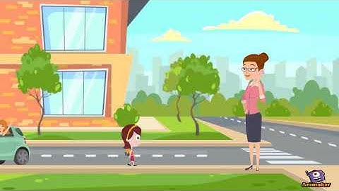 Sample of 2D animation with animaker